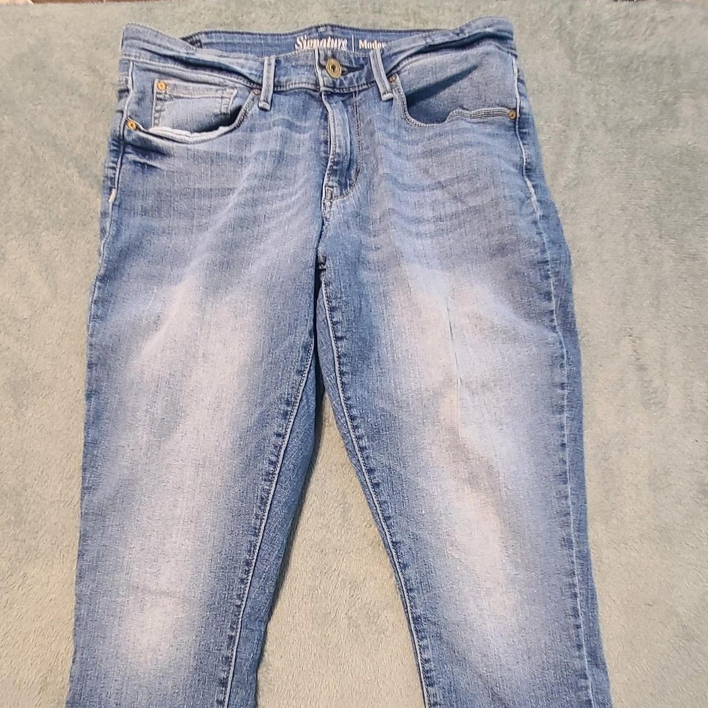 Signature by Levi Strauss Modern Skinny Blue Jeans Womens 10S W30 L30 94354-0042